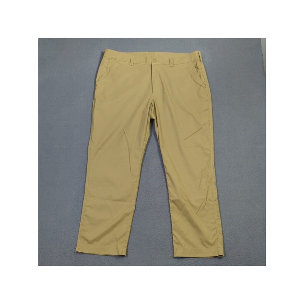 Duluth Pants Men's 42x30 Tan Armachillo Standard Fit Chinos Outdoor Hiking Camp